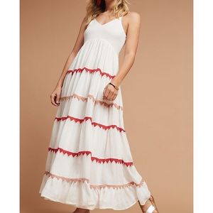 Anthropologie CAROLINA K dress, size L, white